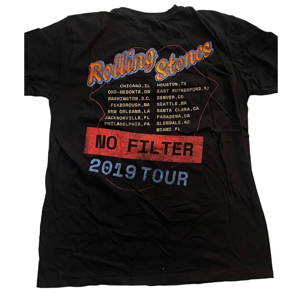 STONES ROLLING STONES CONCERT 2019 T SHIRT - Picture 4 of 4